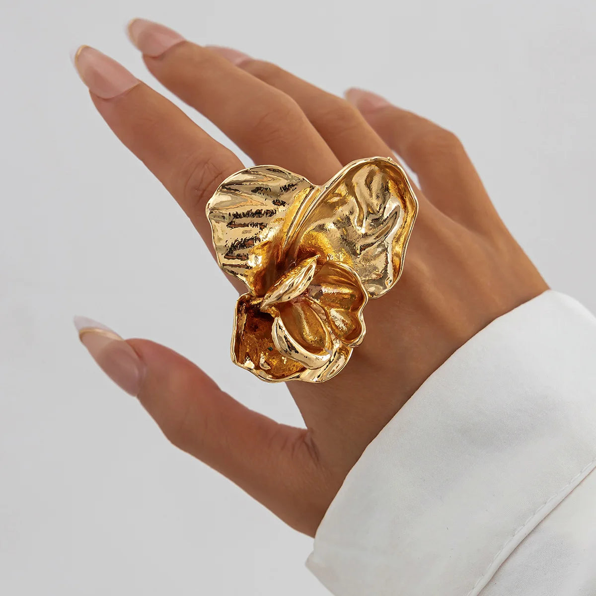 Sunlit Blossom Ring