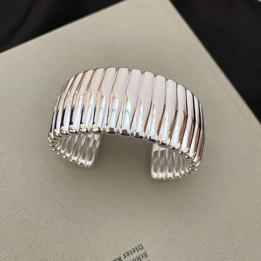 Silver Goddess Bangle
