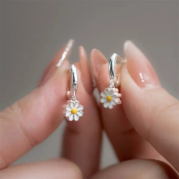 Crystal Petal Kiss Earrings