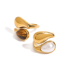 Icon Teardrop Ring