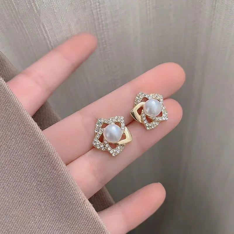 Heavenly Pearl Studs
