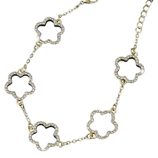 Crystal Blossom Bracelet