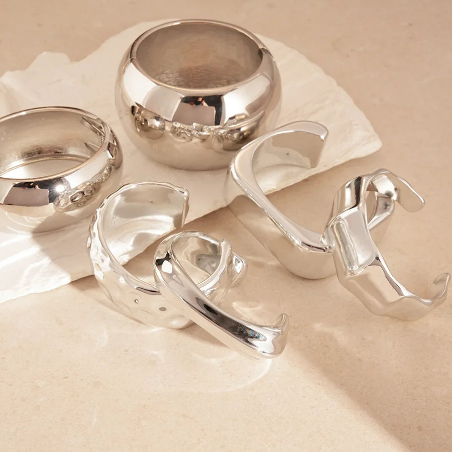 Silver Goddess Bangle