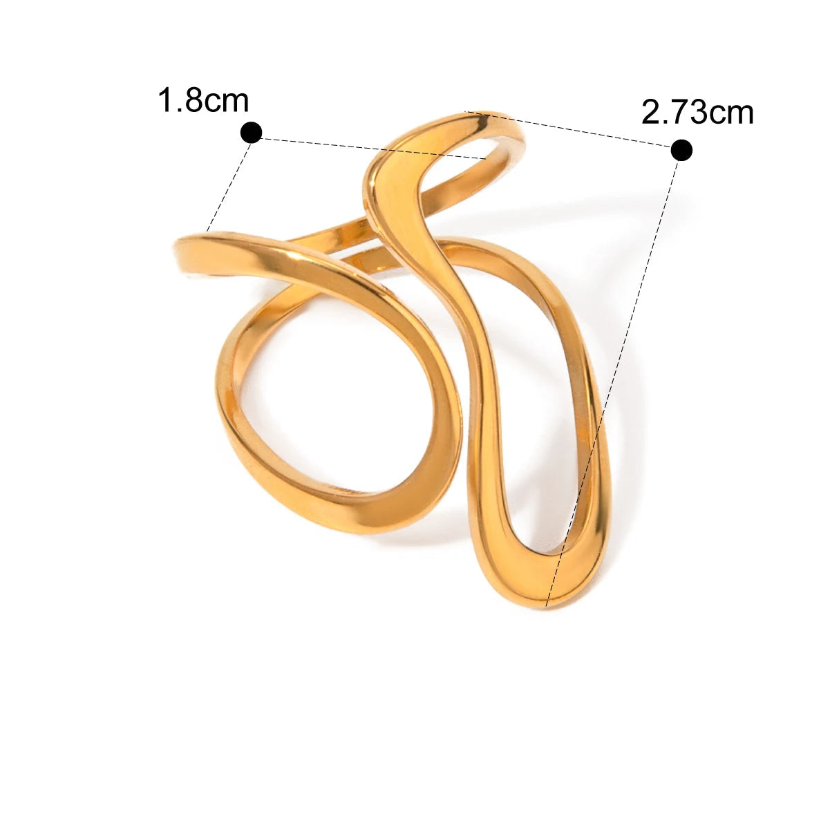 Modern Muse Open Ring