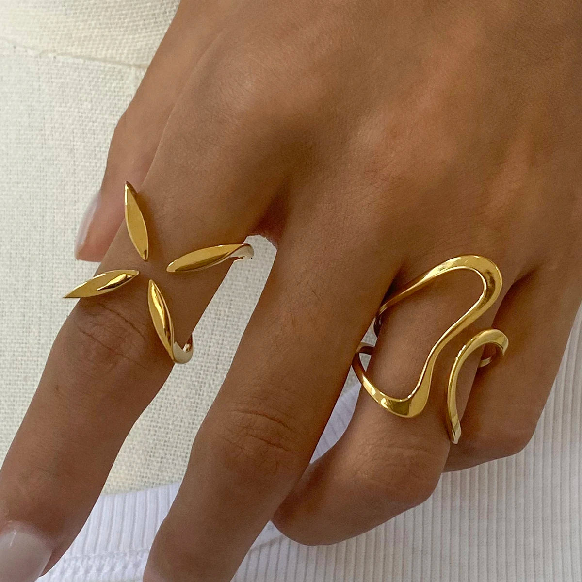 Modern Muse Open Ring