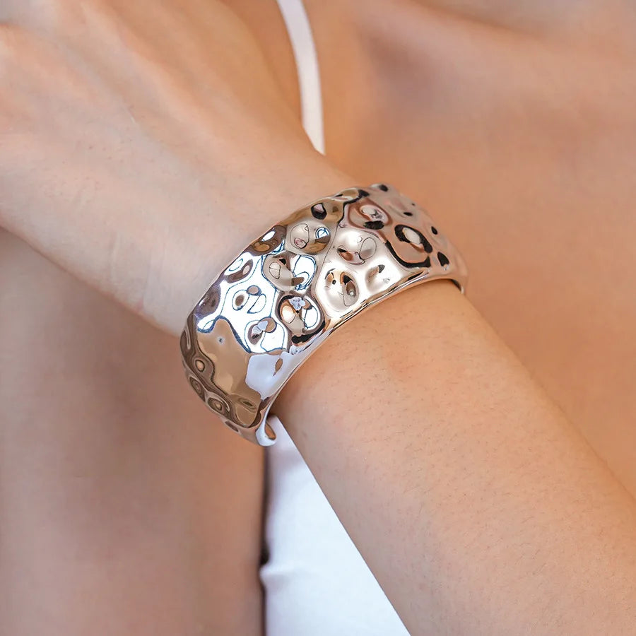 Silver Goddess Bangle