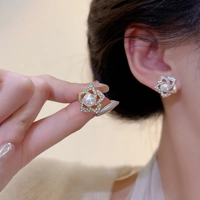 Heavenly Pearl Studs