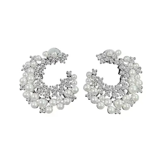 Pearl Crescendo Earrings