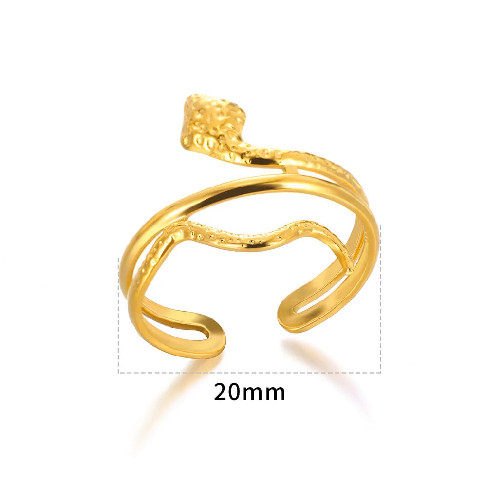 Queen Cobra Rings