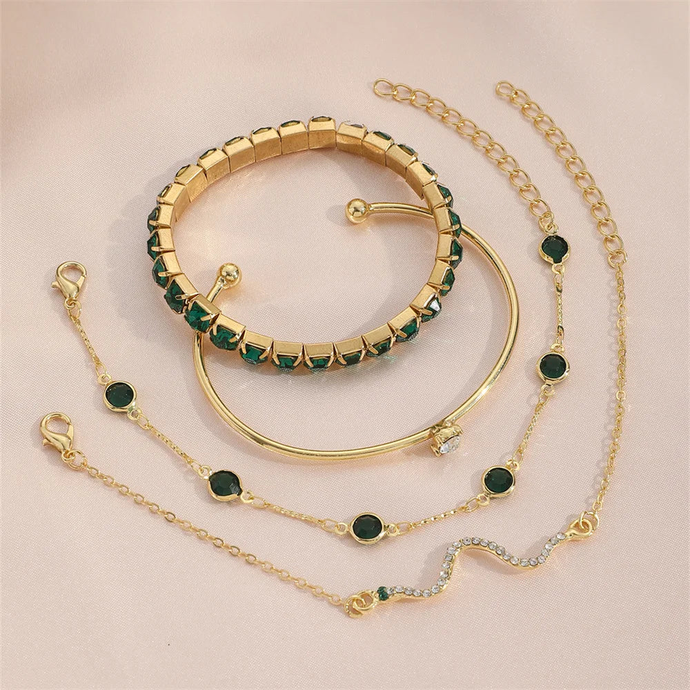 Golden Ivy Bracelet Set