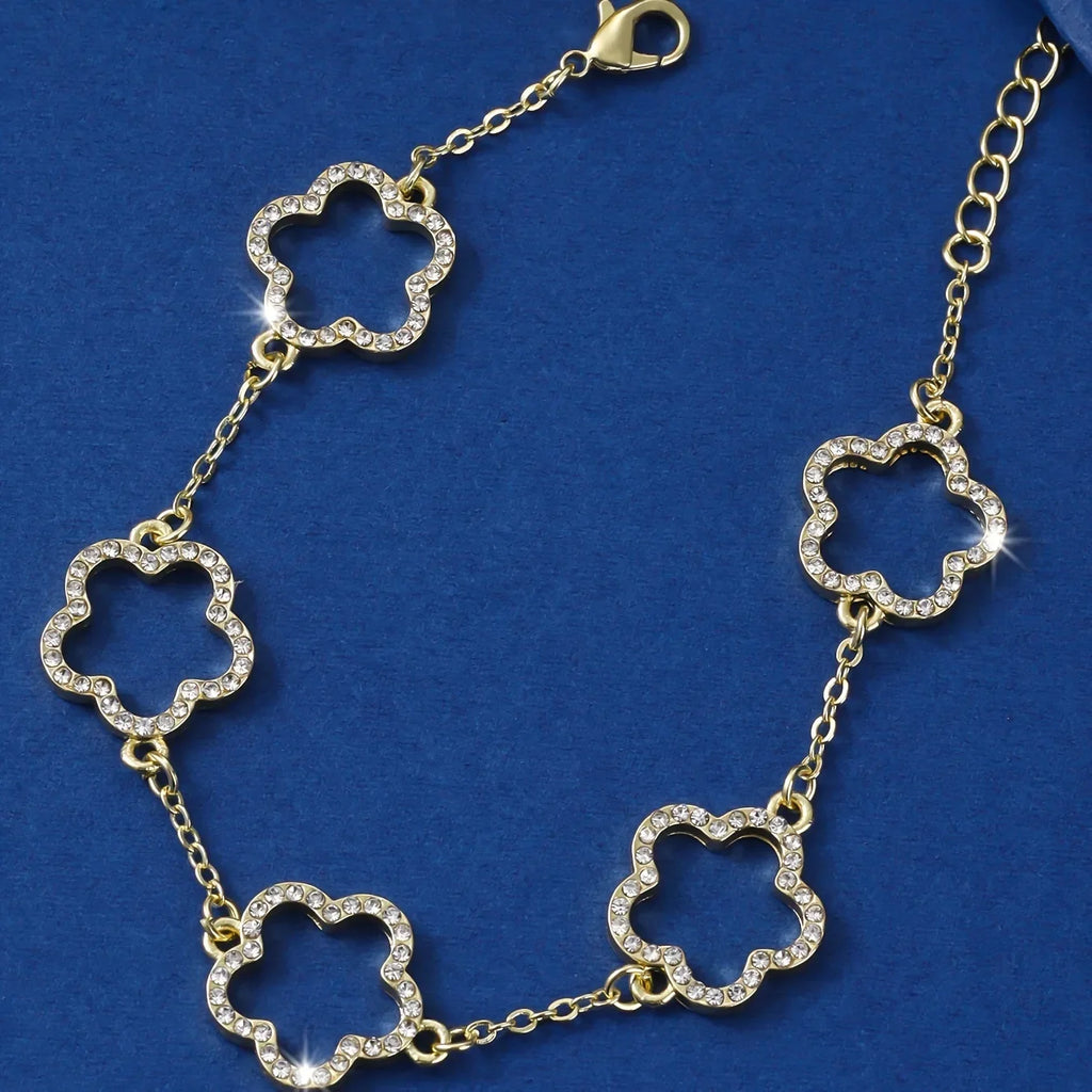 Crystal Blossom Bracelet