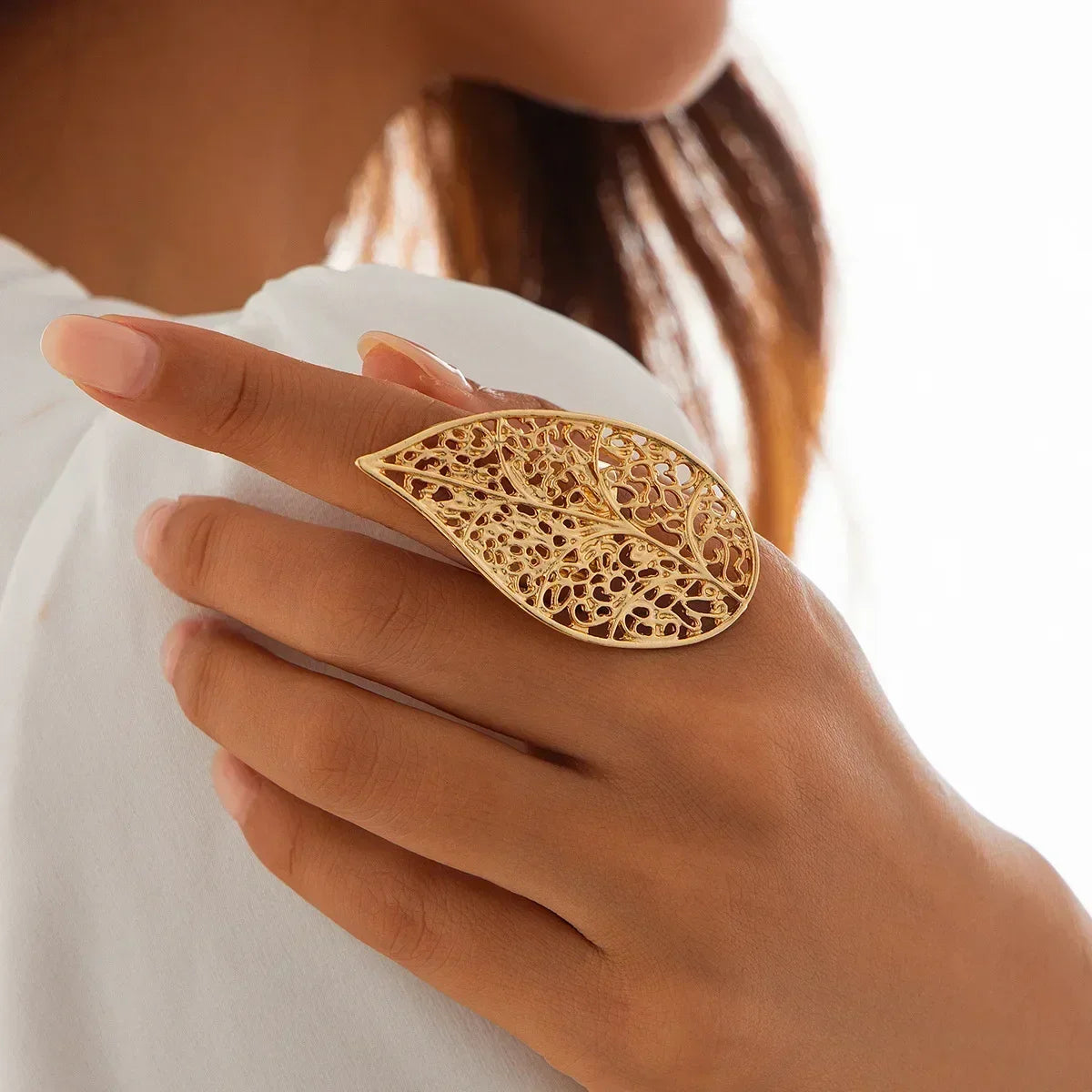 Golden Tide Statement Rings