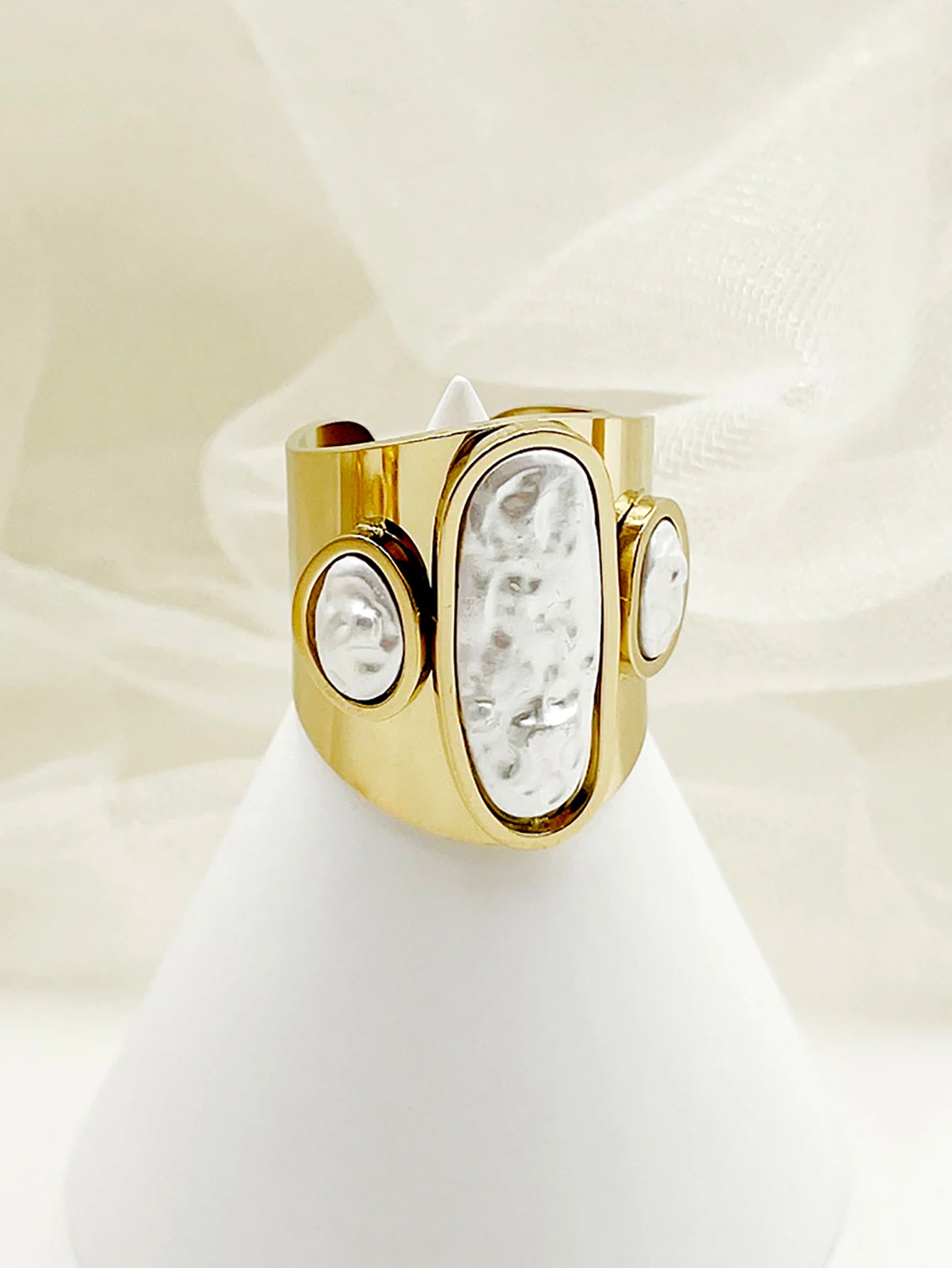Moonstone Empress Ring