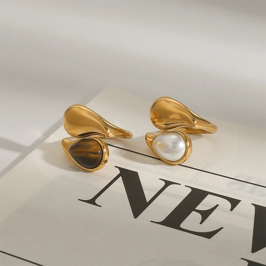 Icon Teardrop Ring