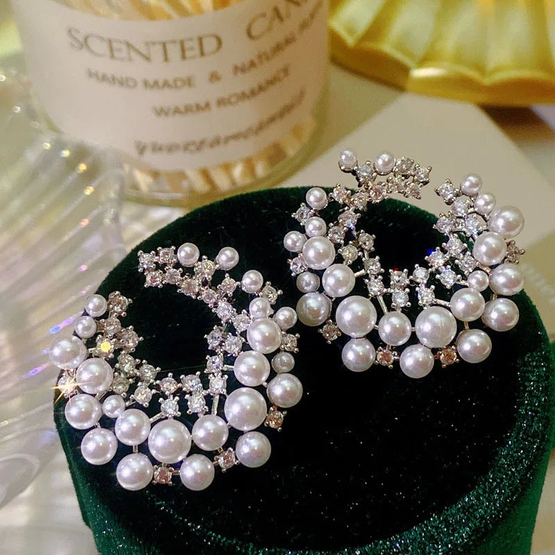 Pearl Crescendo Earrings