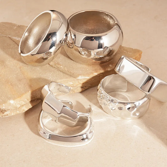 Silver Goddess Bangle